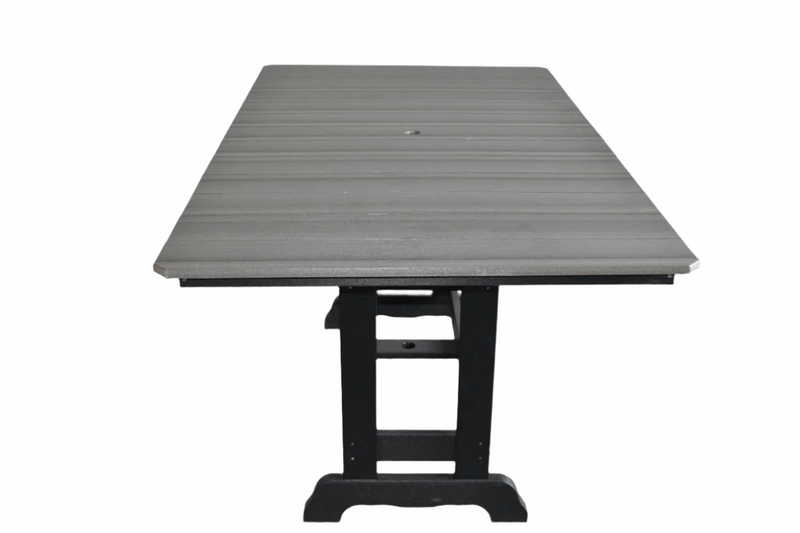 6' Rectangular Poly Patio Table – Dining, Counter & Bar Height
