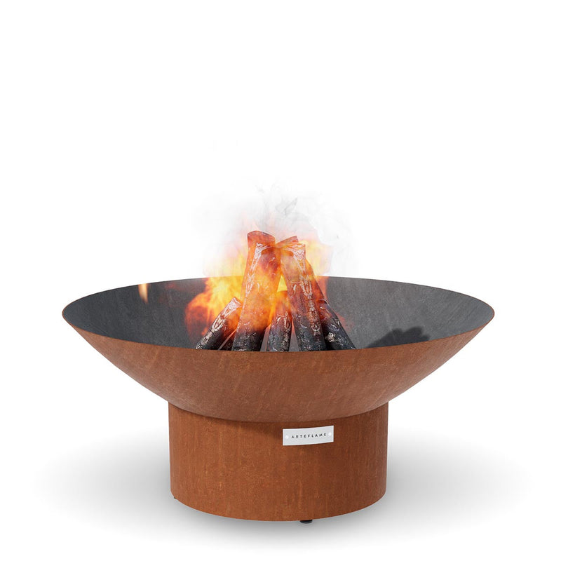 Arteflame Classic 40" CORTEN Steel Wood-Burning Fire Pit