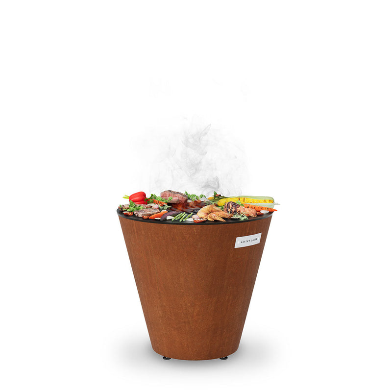 Arteflame ONE20 20" Compact Flat-Top Charcoal Grill & Fire Bowl