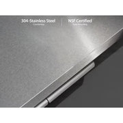 Aluminum Slate Gray 3-Piece 64 In. W X 36.5 In. H X 24 In. D 3-Piece Outdoor Kitchen Cabinet Set with Countertop