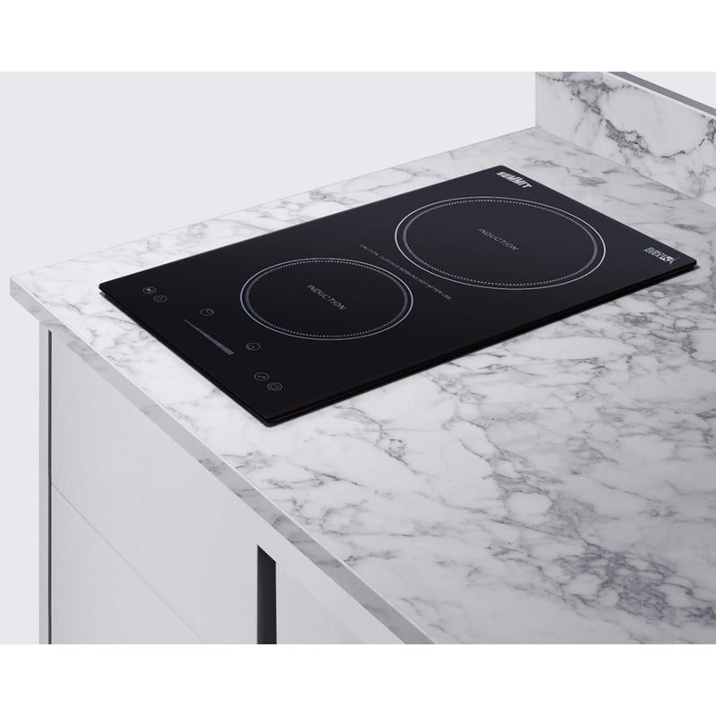 Summit Turnkey Caldera Kitchenette With A Cooktop, Refrigerator-Freezer, Sink, And Pre-Installed Cabinetry