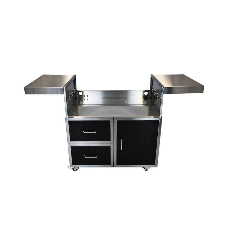 Wildfire Outdoor Living Black Stainless Steel Outdoor Grill Cart